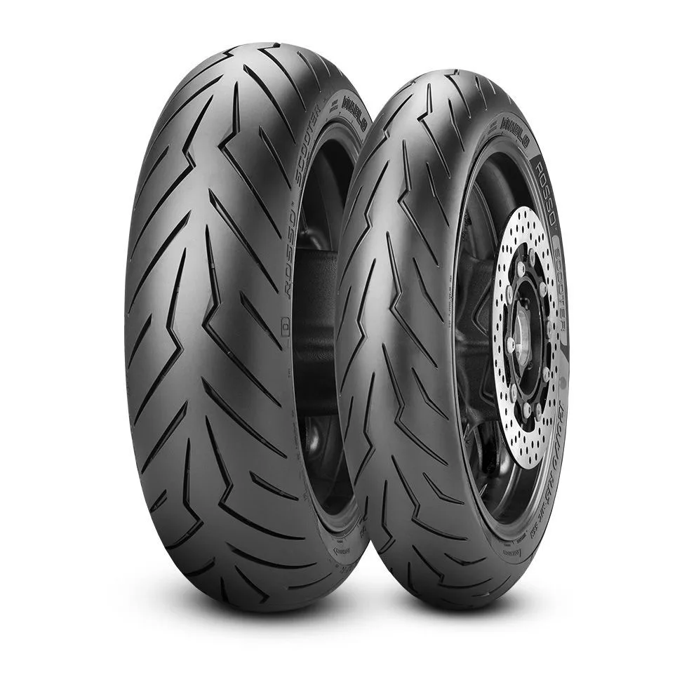 Мотошина Pirelli Diablo Rosso Scooter 120/80 R12 55P Rear Wheel (заднее колесо)
