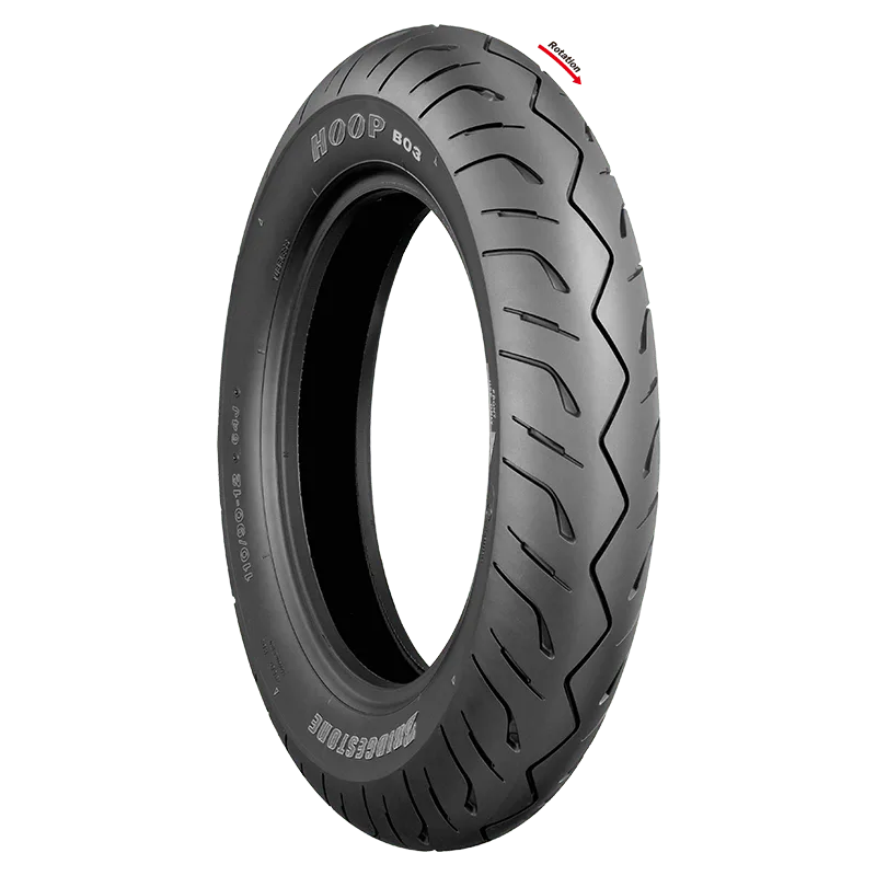 Мотошина Bridgestone HOOP B03 120/70 R13 53L Front Wheel (переднее колесо)